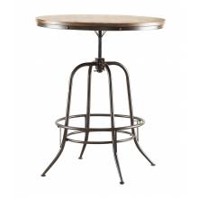 Angstrom Round Counter Height Table - Adjustable Height